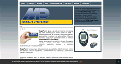 Desktop Screenshot of megapharm.com.pl